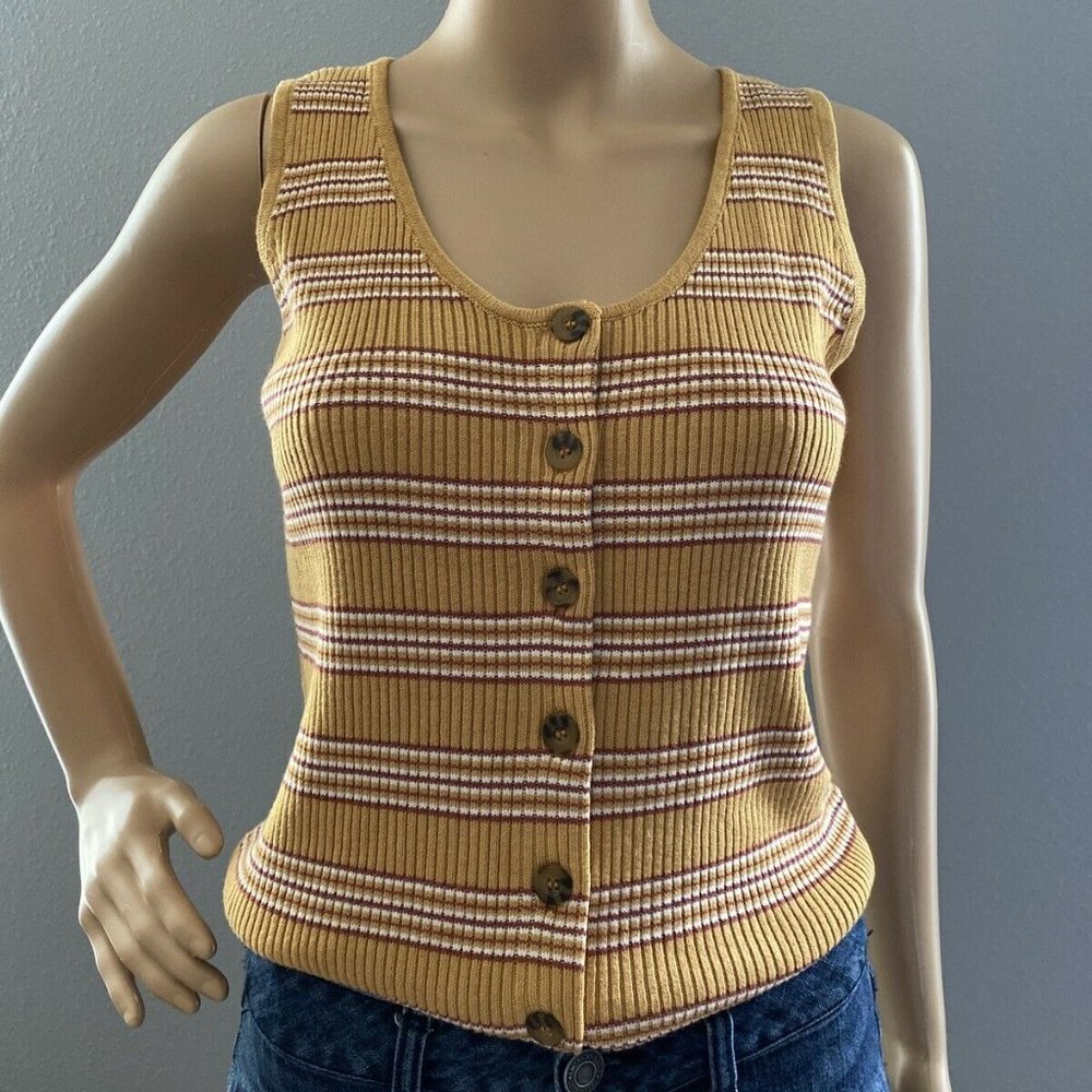 Freshman Women's Ribbed Tank Top Size L